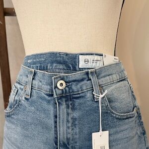 AG Adriano Goldschmied High Rise Light Blue Jeans